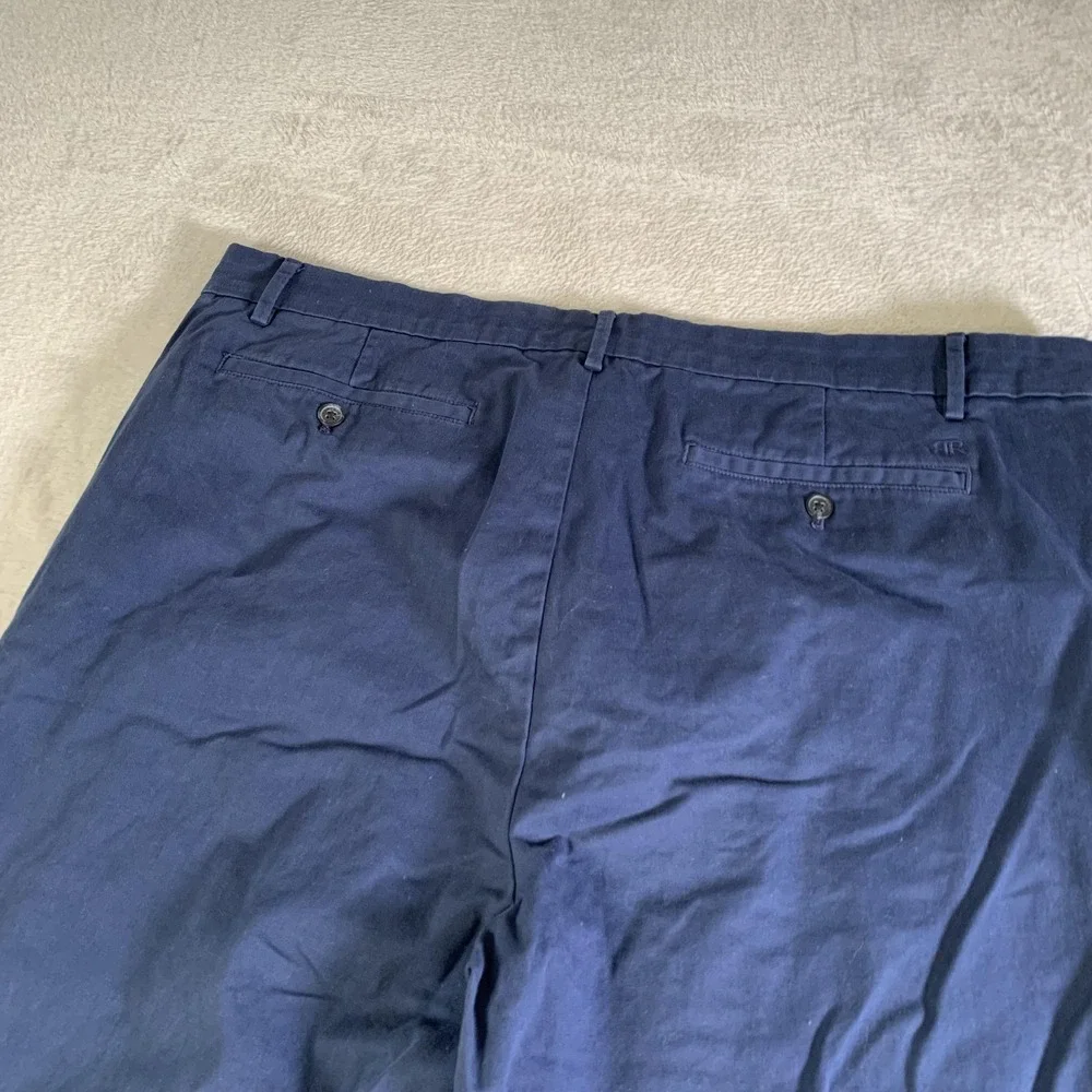 Banana Republic Pants Mens 42x34 Blue‎ Chino Straight Leg Stretch Casual Cotton